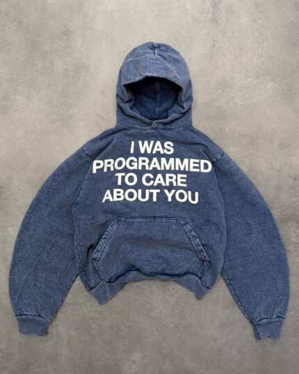 ARTIFICIAL FEVER "PROGRAMMED TO CARE" HOODIE